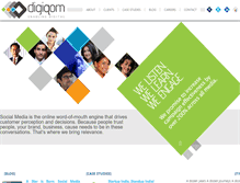 Tablet Screenshot of digiqom.com
